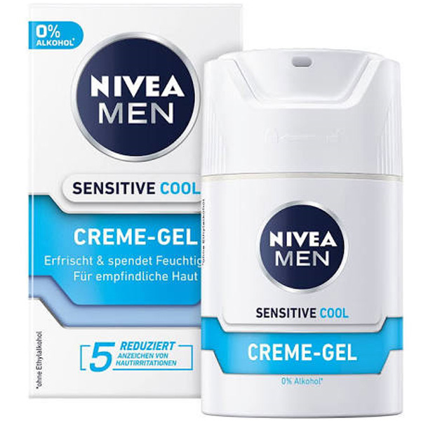 Nivea Sensitive Cool Dagkräm till män - 50 ml.