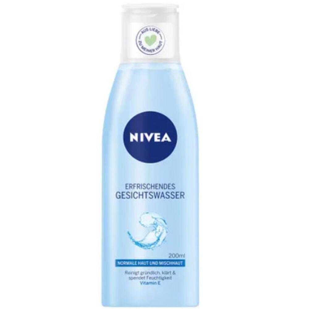Nivea - Rensende og Opfriskende Ansigtsvand - 200 ml