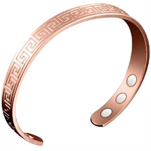 Marla koppar magnetiskt armband