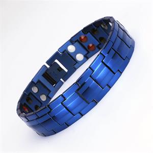 Blue Magnetarmband i Titan