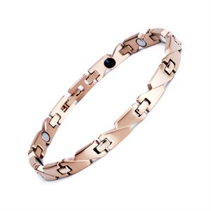 Nox Rosegold Magnetarmbånd i Rustfrit Stål