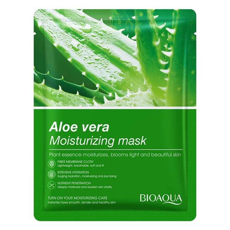Gesichtsmaske mit Aloe Vera
