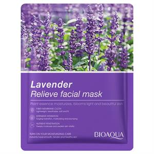 Ansiktsmask med lavendel