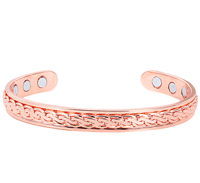 Catena koppararmband med magneter