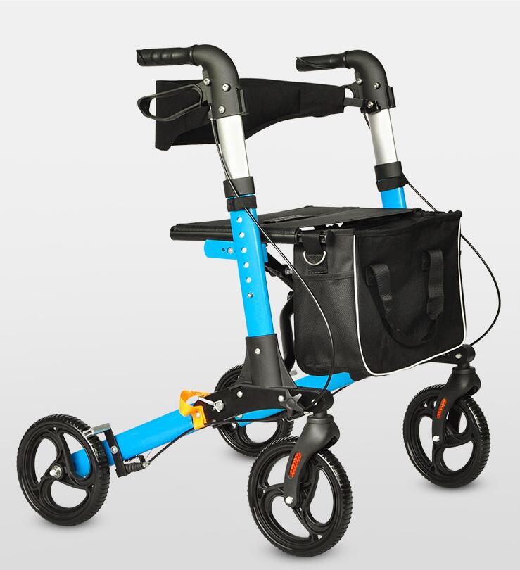 Delux Rollator i Aluminium
