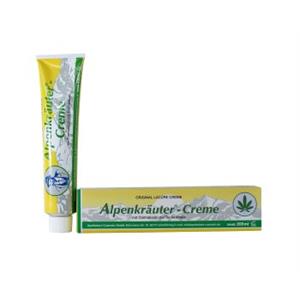 Alpine Urter Creme med Cannabisolie og Djævleklo - 200 ml