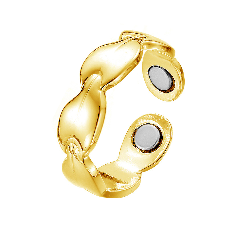 Buet Gold Magnetring i Kobber
