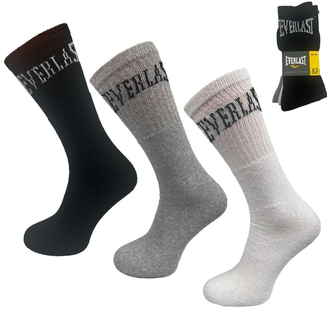 Everlast Tennissokker - 3 par