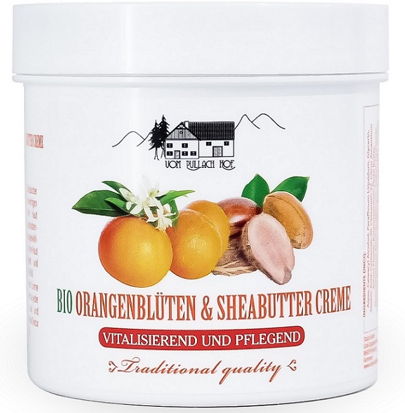Økologisk Orangeblomst og Sheasmør Creme - 250 ml