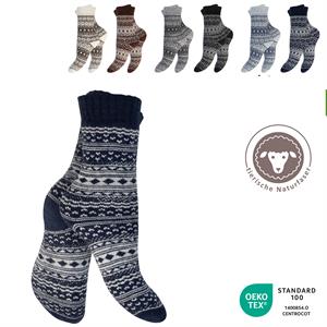 Norsk Design Uldsokker - 2 par.