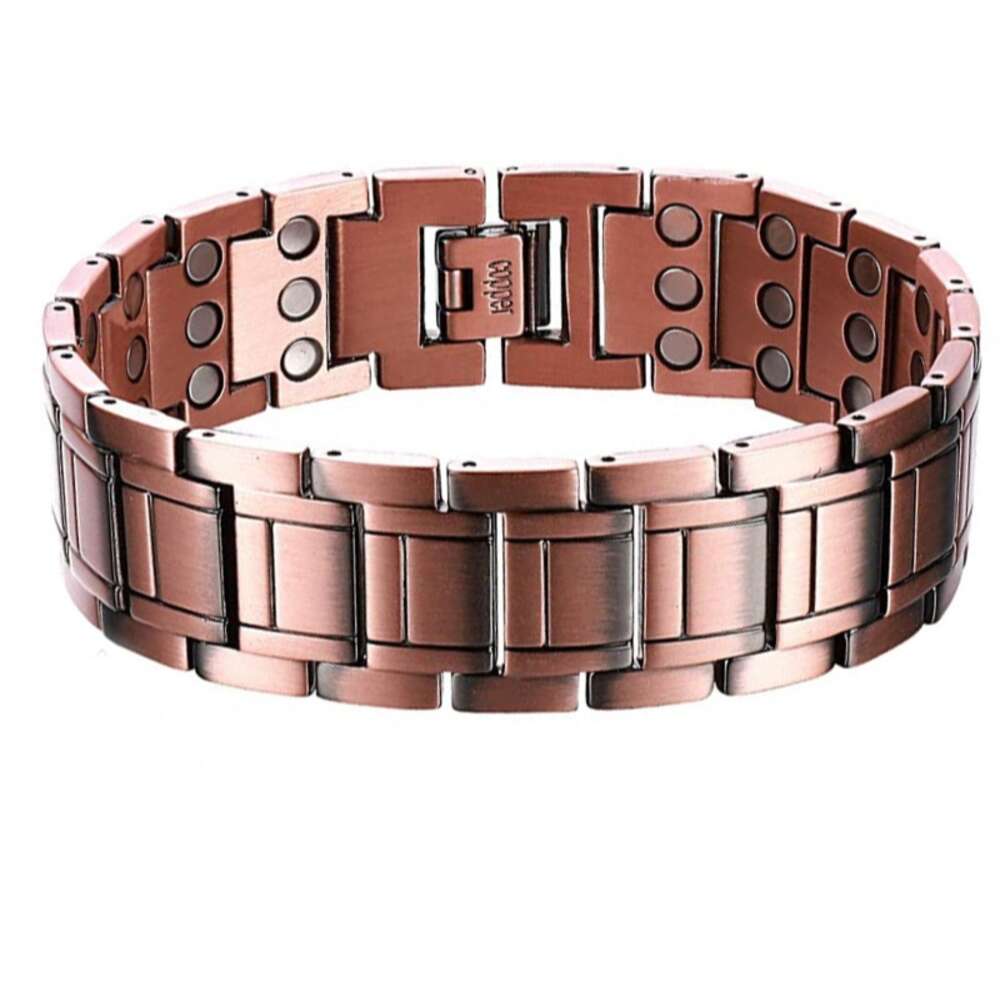 Mega Magnetarmbånd i Kobber