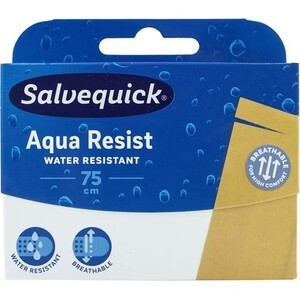 Salvequick Aqua Resist Vattenbeständig plåsterremsa - 75 cm