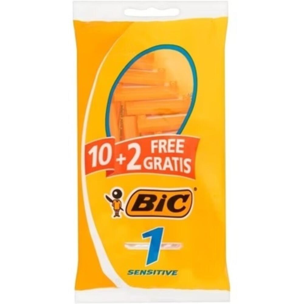 BIC 1 Sensitive Rakblad – 10+2 st.