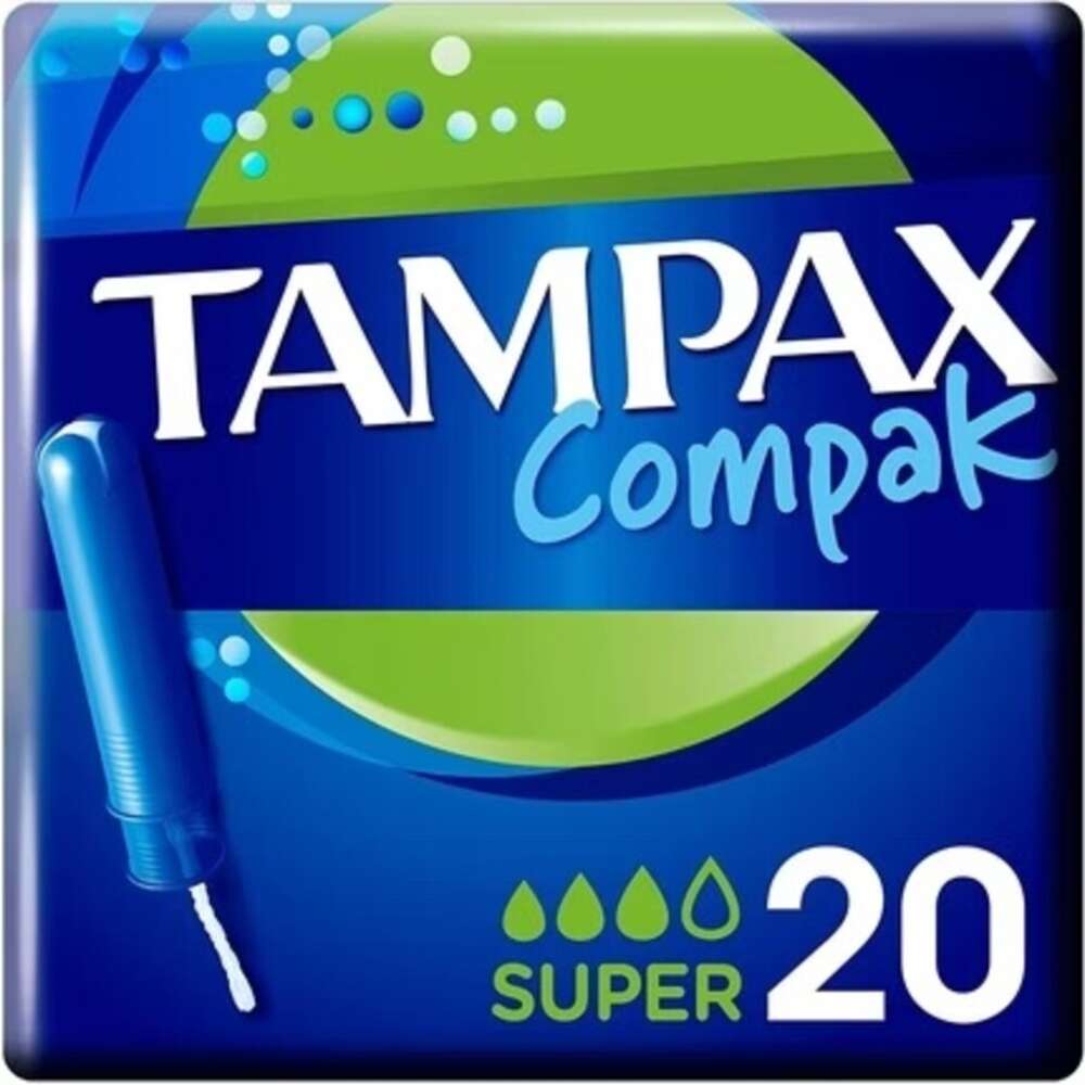 Tampax Compak Super – 20 stk.