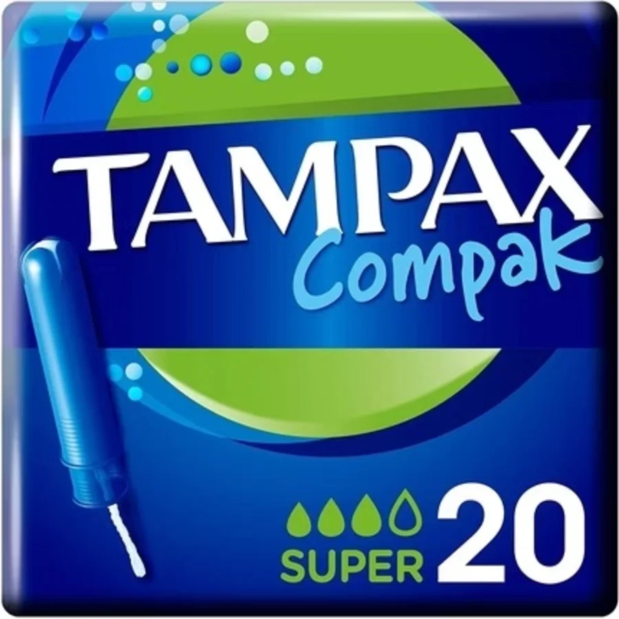 Tampax Compak Super – 20 stk.
