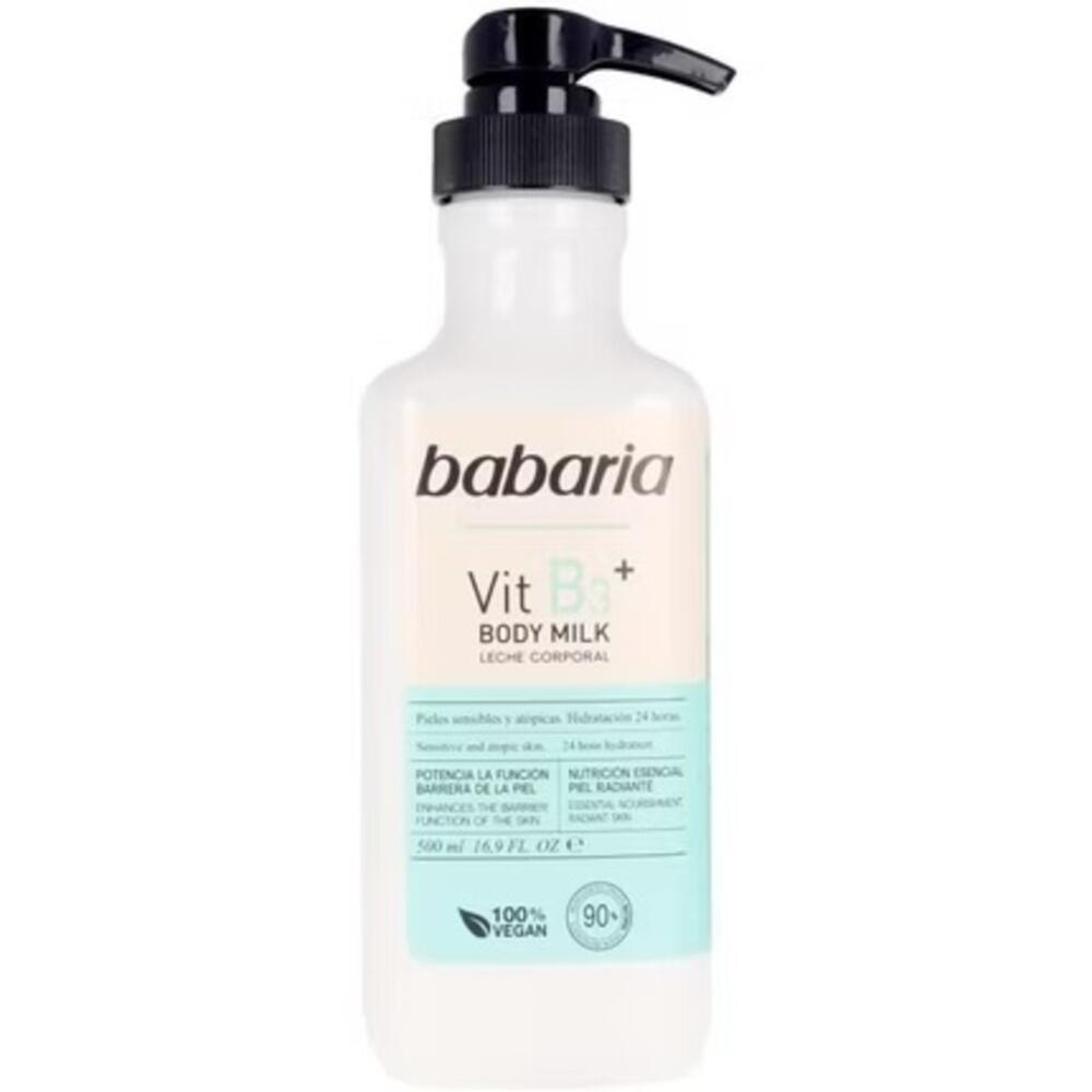 Babaria Body Milk with Vitamin B3 – 500 ml