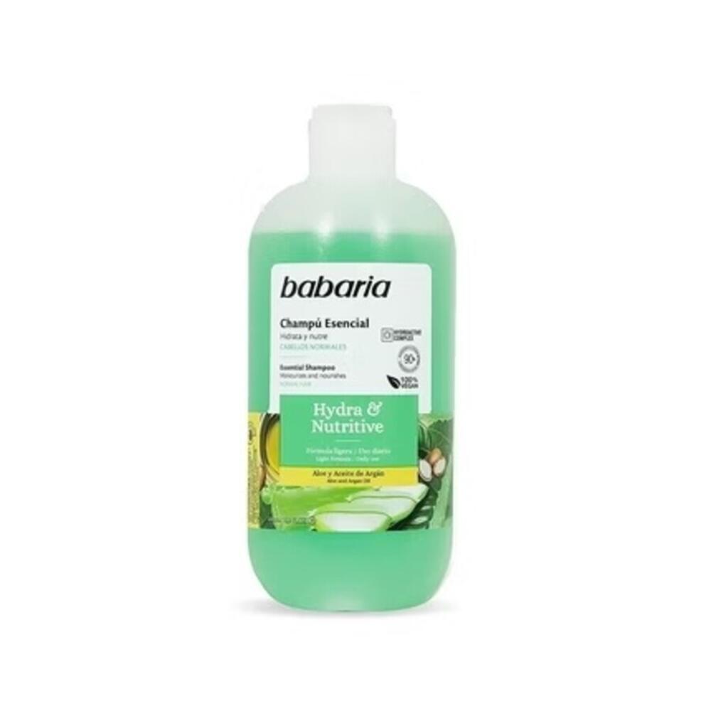 Babaria Shampoo Esencial Hydrating & Nourishing - 500 ml
