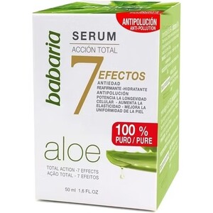 Babaria 7-Effekter Ansiktsserum med Aloe Vera – 50 ml