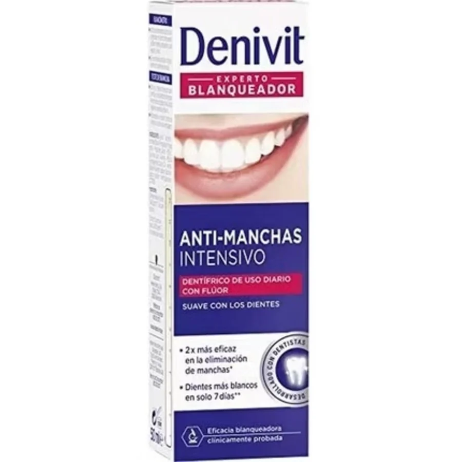 Denivit Tandpasta Intensiv  pleje mod Misfarvninger - 50 ml