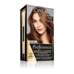 L'Oréal Paris Préférence 6.35 Havana - Ljus gyllene kastanjebrun Permanent Hårfärg