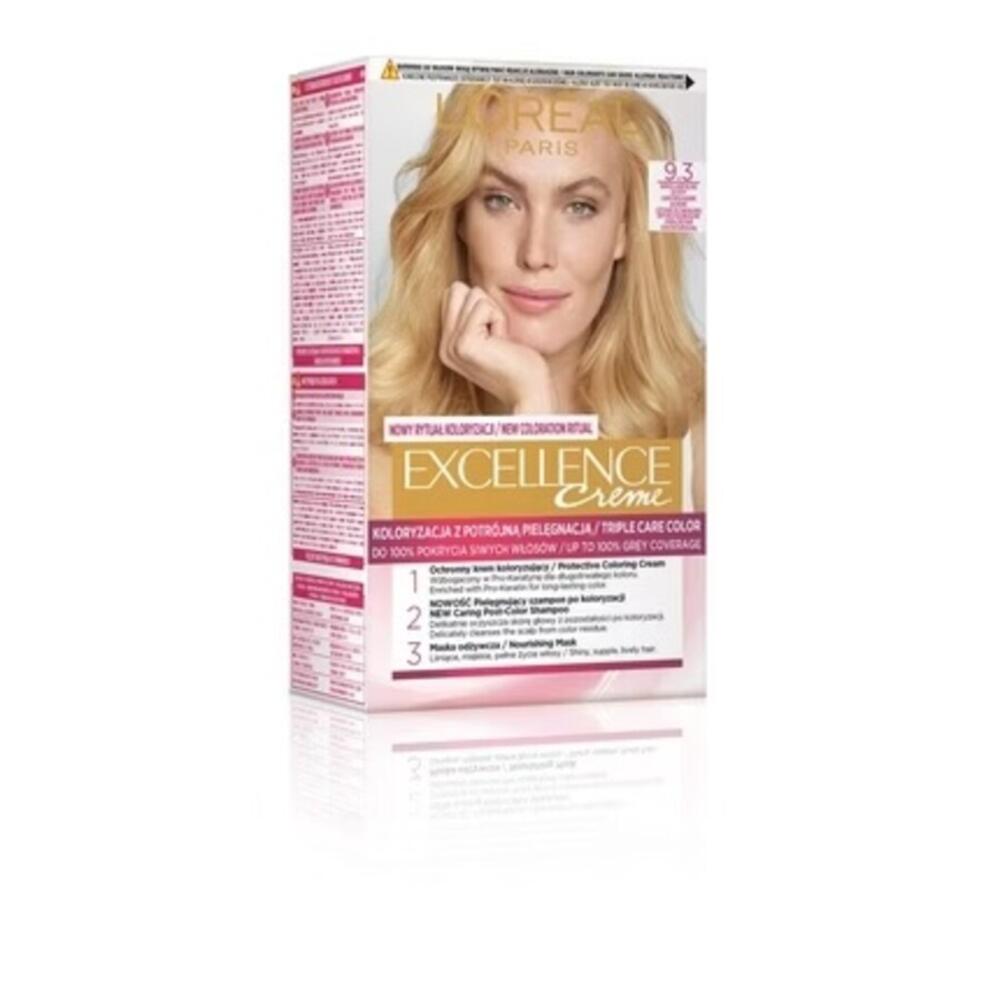 L'Oréal Paris Excellence 9.3 Permanent Hårfärg Very Light Blonde Gold