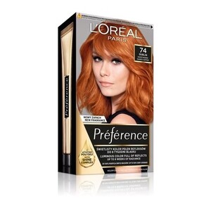 L'Oreal Paris Feria Preference 74 Mango Permanent Hårfarve