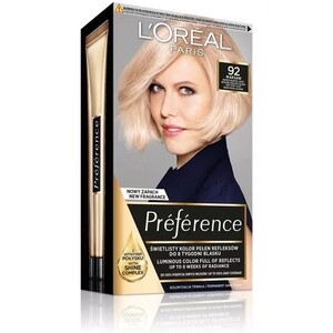 L'Oreal Paris Preference 9.2 Very Light Blonde Permanent Hårfarve