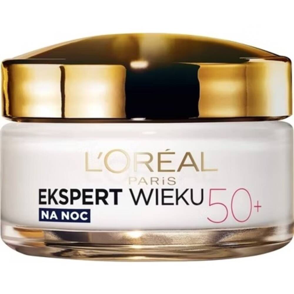 L'Oréal Paris 50+ Anti-Age Uppstramande Nattkräm - 50 ml
