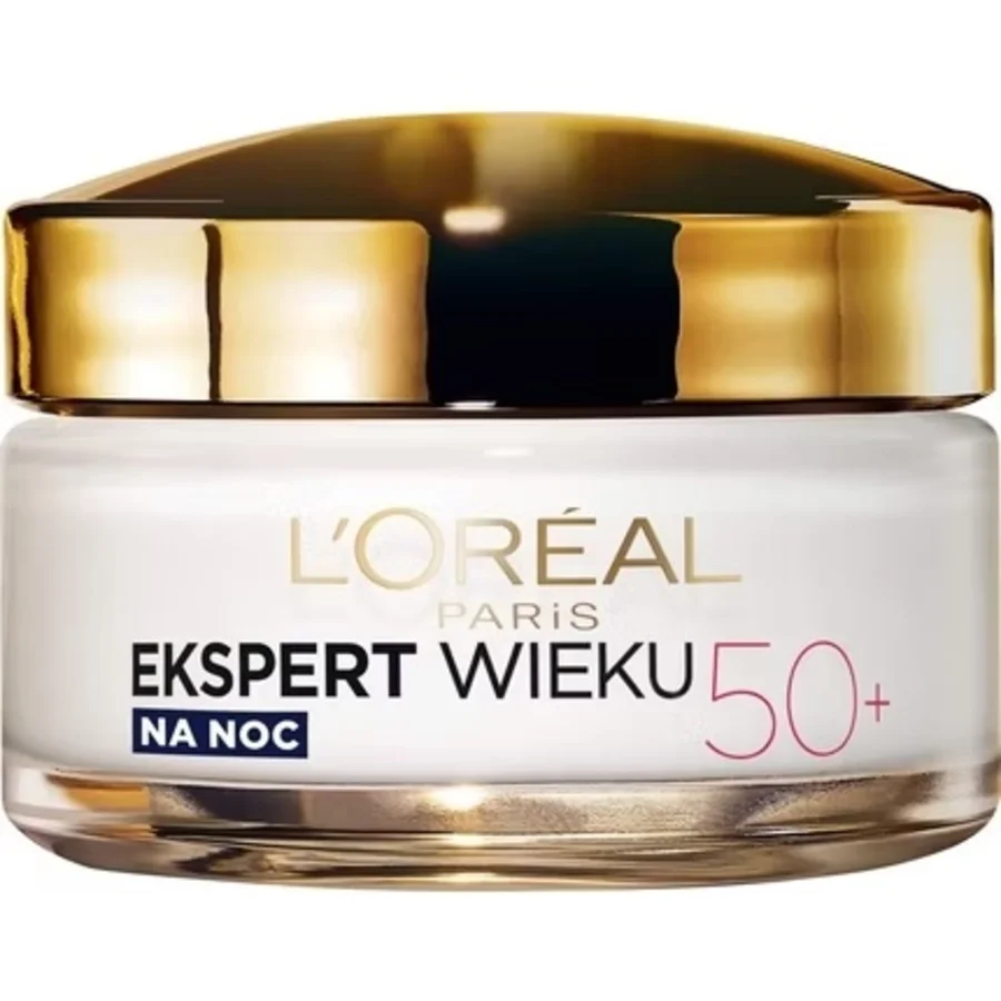 L'Oreal Paria 50+ Anti-Age Opstrammende Natcreme - 50 ml