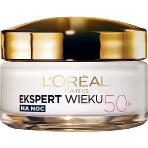 L'Oréal Paris 50+ Anti-Age Uppstramande Nattkräm - 50 ml