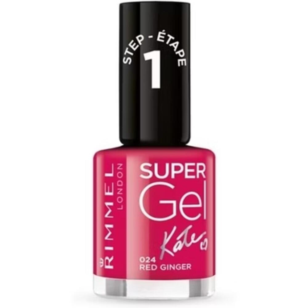 Rimmel London Super Gel Neglelak by Kate – 024 Red Ginger (12 ml)