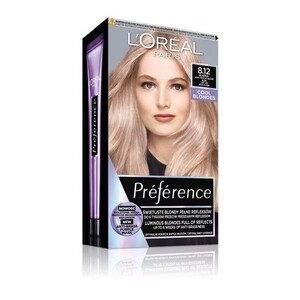 L'Oréal Paris Preference Permanent Hårfarve 8.12 Alaska - Light Ash Beige Blond