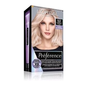 L'Oréal Paris Preference Permanent Hårfarve Very Light Blonde 9.12 Siberia