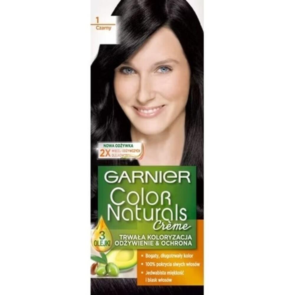 Garnier Color Naturals Crème - Permanent hårfarge 1 Black