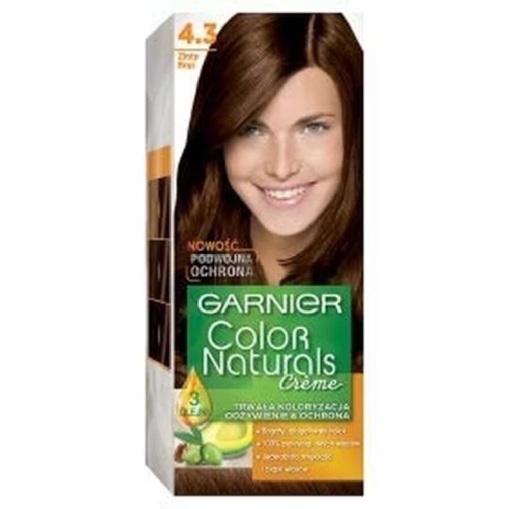 Garnier Color Naturals 4.3 Golden Brown Permanent Hårfarve