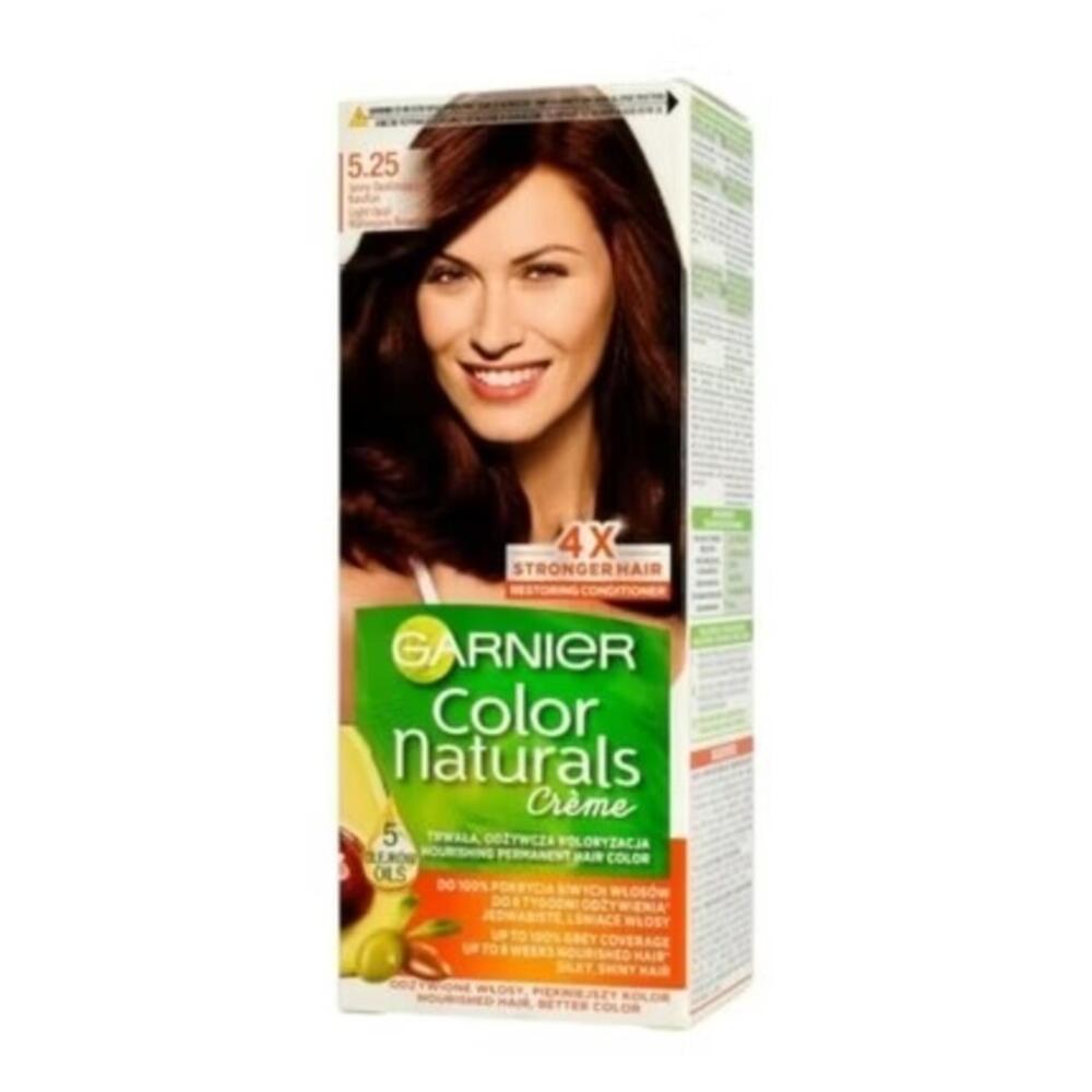 Garnier Color Naturals Color Cream 5.25 Opalescent Chestnut Permanent Hårfarve