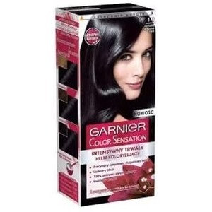 Garnier Color Sensation 1.0 Deep Onyx Black Permanent Hårfarve