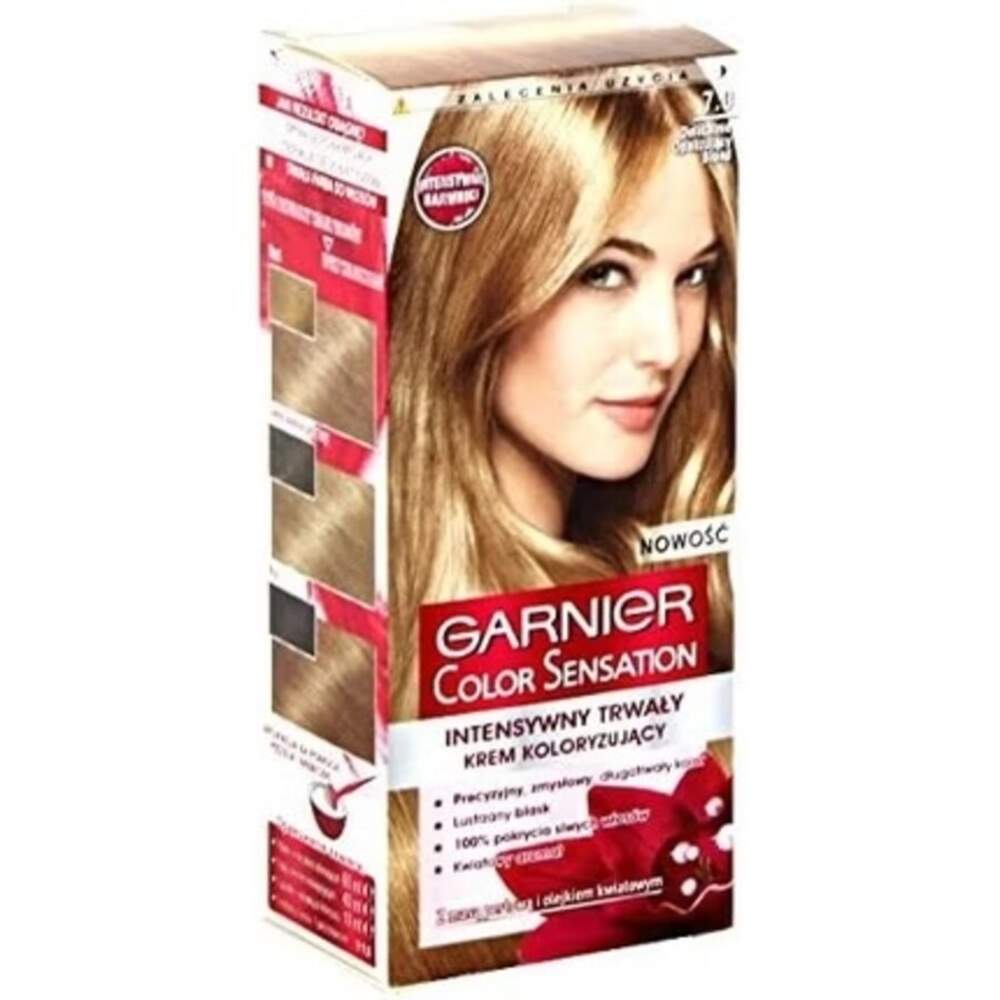 Garnier Color Sensation 7.0 Gentle Iridescent Blonde Permanent Hårfarve