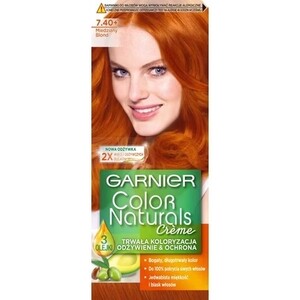 Garnier Color Naturals Creme Permanent Nourishing 7.40 Intense Copper Permanent Hårfarve