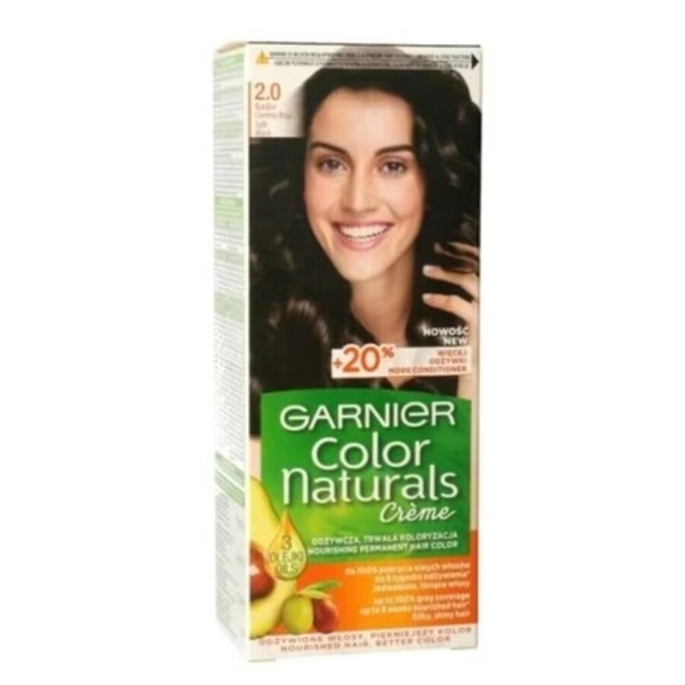 Garnier Color Naturals Cream 2.0 Extra Dark Brown Permanent hårfarge