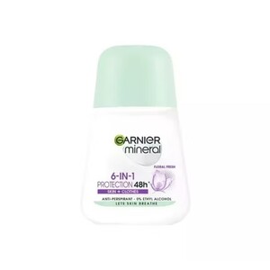 Garnier Mineral 6 in 1 Protection 48H Floral Fresh Antiperspirant Roll-On 50ml