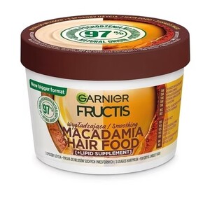 Garnier Fructis Hair Food Macadamia – Hårmaske til tørt og kruset hår – 400 ml