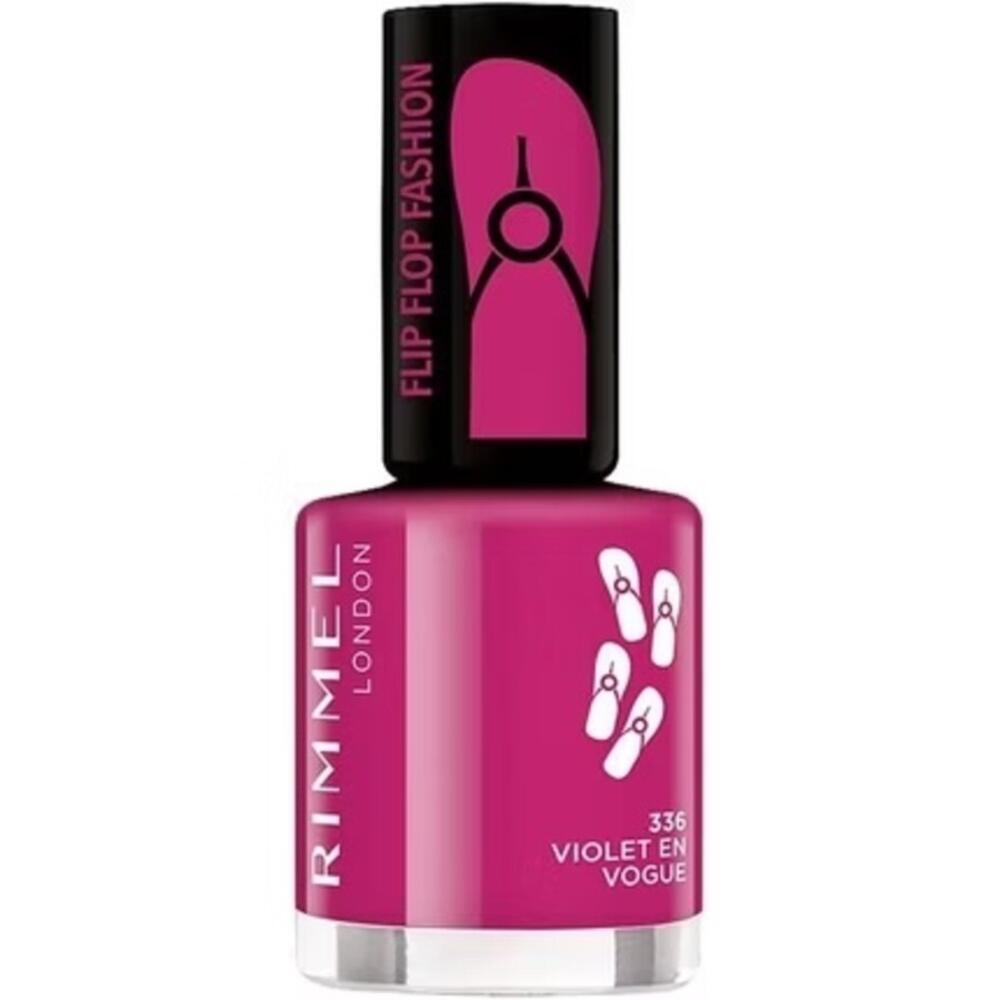 Rimmel London 60 Seconds Super Shine Neglelak – 336 Violet en Vogue – 8 ml