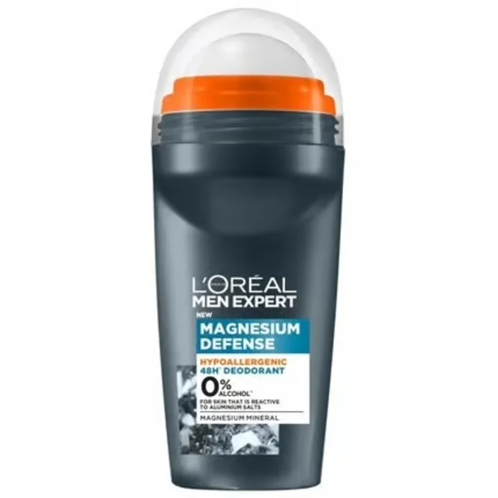 L'Oréal Men Expert Magnesium Defense Hypoallergen Roll-On Deodorant – 50 ml