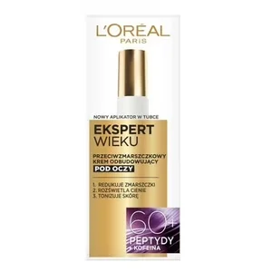 L'Oreal Age Specialist 60+ Anti-Rynke Gjenoppbyggende Øyekrem (15 ml)