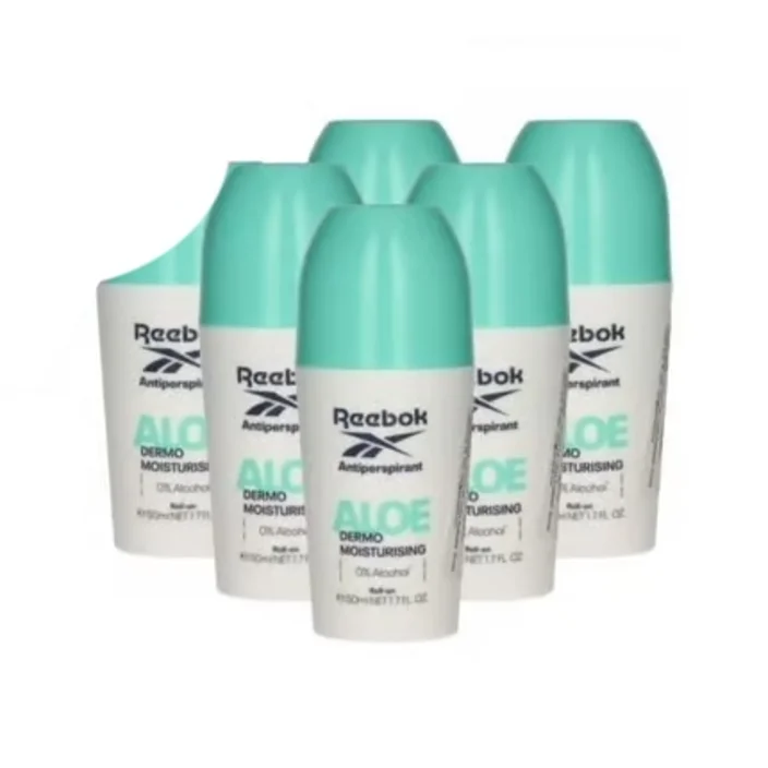 Reebok Aloe Moisturizing Women's Roll-On Deodorant - 50ml