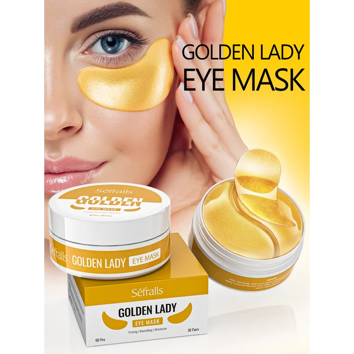 Golden Lady Øjenmaske - 30 par
