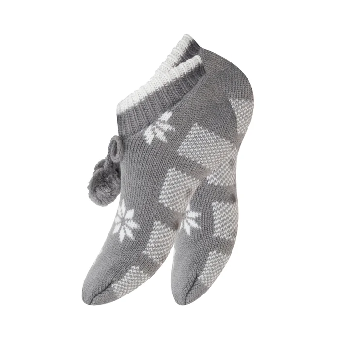 Dame Hjemmesokker med Anti-Skrid Duppper