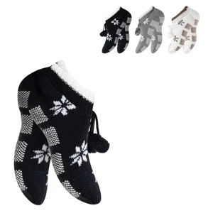 Dame Hjemmesokker med Anti-Skrid Duppper