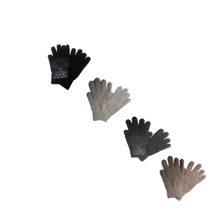 Fingerhandsker med Udsmykning